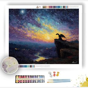 DRAGON SKY WATCHER - Paint by Numbers Full Kit