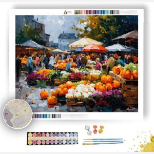 PUMPKIN MARKET DAY - Paint by Numbers Full Kit