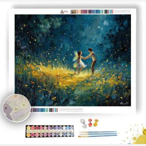 MEADOW LIGHT DANCE - Paint by Numbers Full Kit