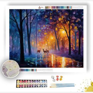 ENCHANTED FOREST GLOW - Paint by Numbers Full Kit
