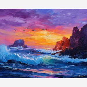 COASTAL SUNSET CLIFFS