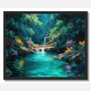 MERMAID LAGOON - FRAMED