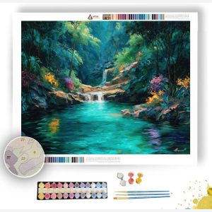 MERMAID LAGOON - Paint by Numbers Full Kit