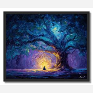 DREAMING DRUID GROVE - FRAMED