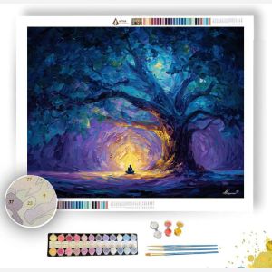 DREAMING DRUID GROVE - Paint by Numbers Full Kit