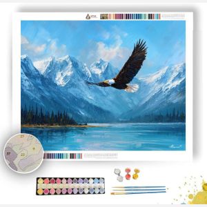 BALD EAGLE FLIGHT - Paint by Numbers Full Kit