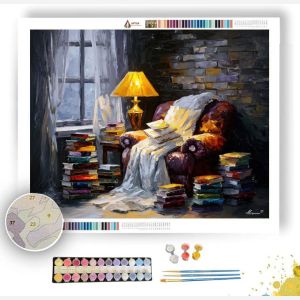 COZY READING NOOK - Paint by Numbers Full Kit