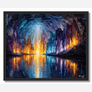 CRYSTAL CAVE WONDER - FRAMED