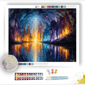CRYSTAL CAVE WONDER - Paint by Numbers Full Kit