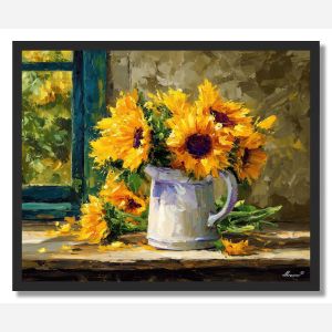 KITCHEN BLOOMS - FRAMED