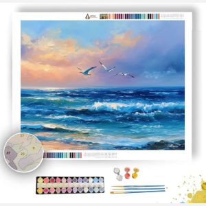 OCEAN BREEZE DREAM - Paint by Numbers Full Kit