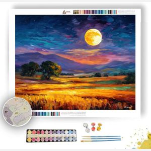 HARVEST MOON GLOW - Paint by Numbers Full Kit