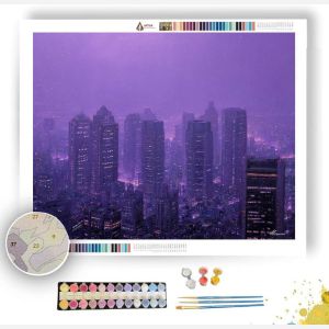 TOKYO MIDNIGHT SKY - Paint by Numbers Full Kit