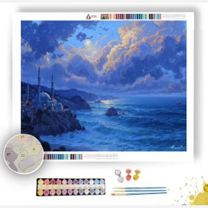 TURKISH COAST LIGHT - Paint by Numbers Full Kit