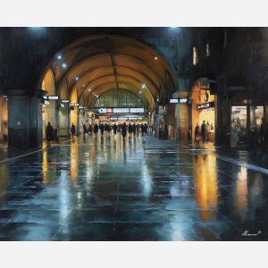 TOKYO TRAIN STATION GLOW