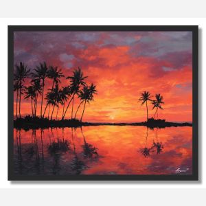 THAI ISLAND LIGHT - FRAMED