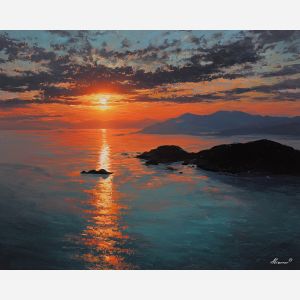 KOREAN ISLAND SUNSET