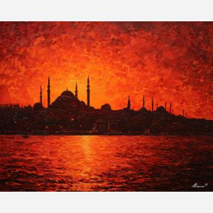 ISTANBUL SUNSET MOSQUES