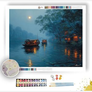 CHINESE RIVER PEARL - Paint by Numbers Full Kit