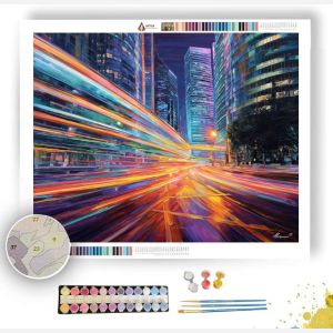 HONG KONG SKYBRIDGE - Paint by Numbers Full Kit
