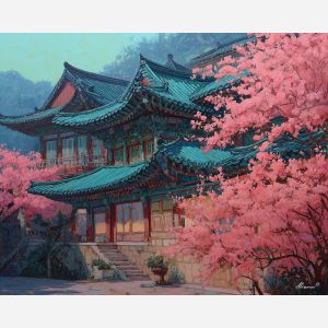 KOREAN TEMPLE SPRING