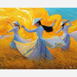 VIETNAM HARVEST DANCE