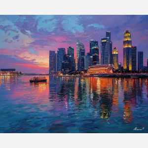 SINGAPORE MARINA TWILIGHT