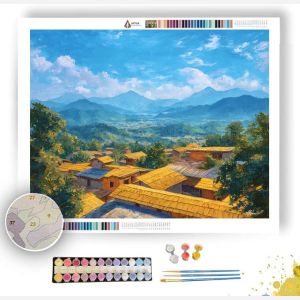 NEPAL VALLEY SUN - Paint by Numbers Full Kit