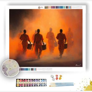 THAI STREET PARADE - Paint by Numbers Full Kit
