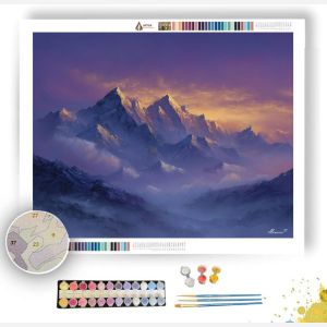 HIMALAYAN SUNRISE - Paint by Numbers Full Kit