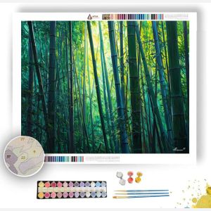 BAMBOO WHISPERS - Paint by Numbers Full Kit