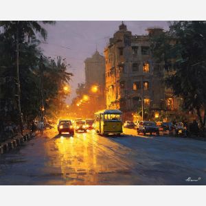 MUMBAI STREETLIGHT GLOW