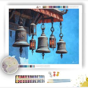 NEPAL TEMPLE BELLS - Paint by Numbers Full Kit