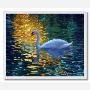 JAPAN SILVER LAKE - FRAMED