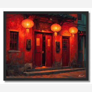 SHANGHAI OLD STREET - FRAMED