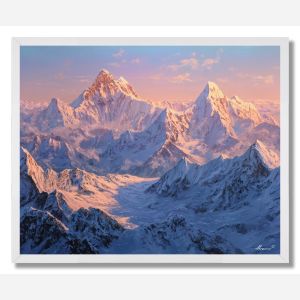 NEPAL RIDGE SUNRISE - FRAMED