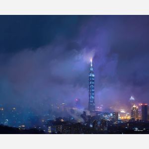 TAIPEI SKY TOWER NIGHT