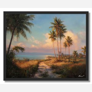 THAI COAST ROAD - FRAMED