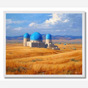 UZBEK SUN VALLEY - FRAMED