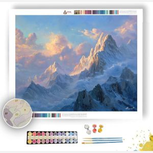 CHINESE MOUNTAIN SPIRIT - Paint by Numbers Full Kit