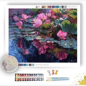 CHINESE WATER GARDEN - Paint by Numbers Full Kit