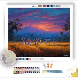 BALI HARVEST CELEBRATION - Paint by Numbers Full Kit