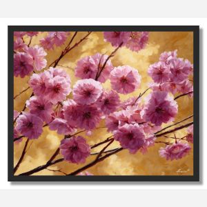 JAPANESE BLOSSOM SHADOW - FRAMED