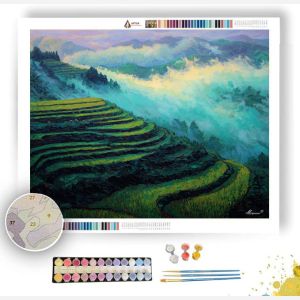 VIETNAMESE CLOUD RICE - Paint by Numbers Full Kit