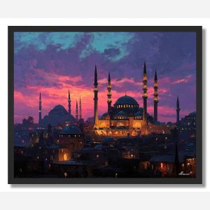 ISTANBUL GOLDEN DOME - FRAMED