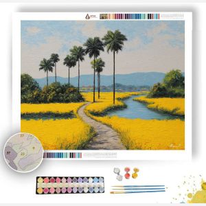 VIETNAM SUN ROAD - Paint by Numbers Full Kit