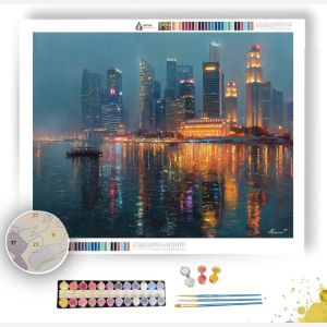 SINGAPORE RAINLIGHT - Paint by Numbers Full Kit