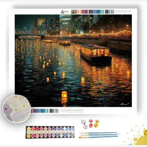 TOKYO LANTERN FESTIVAL - Paint by Numbers Full Kit