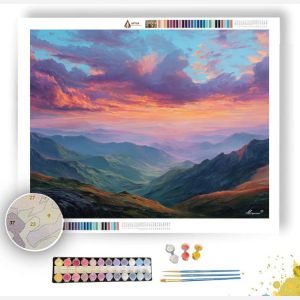 EUROPEAN HORIZON LIGHT - Paint by Numbers Full Kit