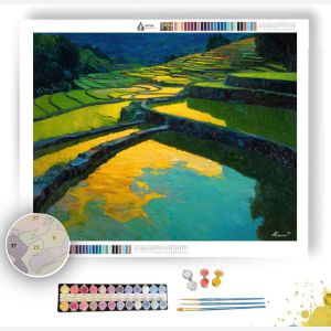 VIETNAMESE TERRACE LIGHT - Paint by Numbers Full Kit